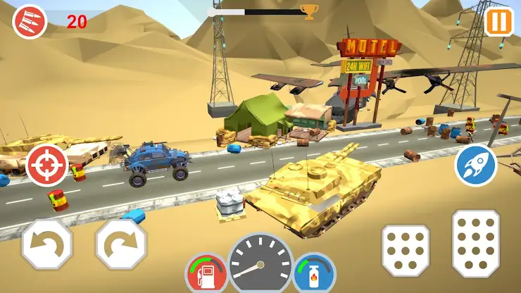 Zombie Cars Crush: Racing Die screenshot 3