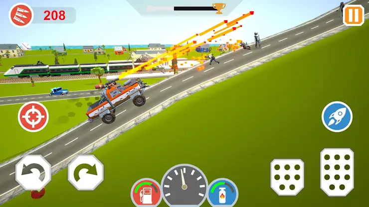 Zombie Cars Crush: Racing Die screenshot 5