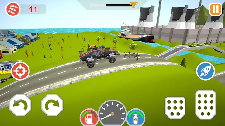 Zombie Cars Crush: Racing Die screenshot 6