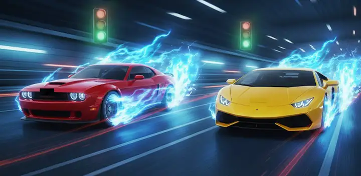 Drag Battle: Street Racing — Android game banner