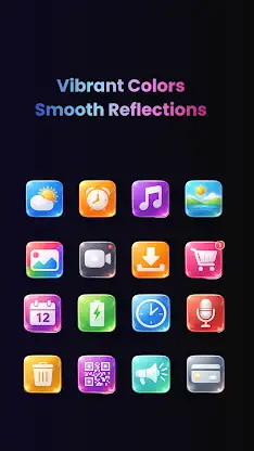 Glass Icon Pack: Glassmorphism screenshot 7