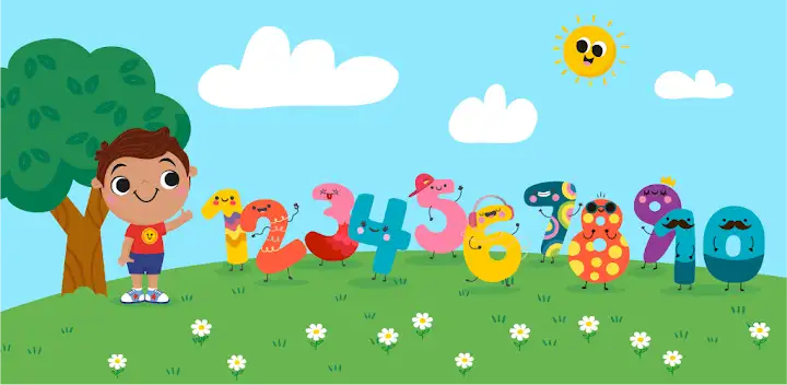 Learning Numbers Kids Games — Android game banner
