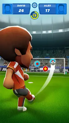 Mini Soccer Kick - Star Strike screenshot 1