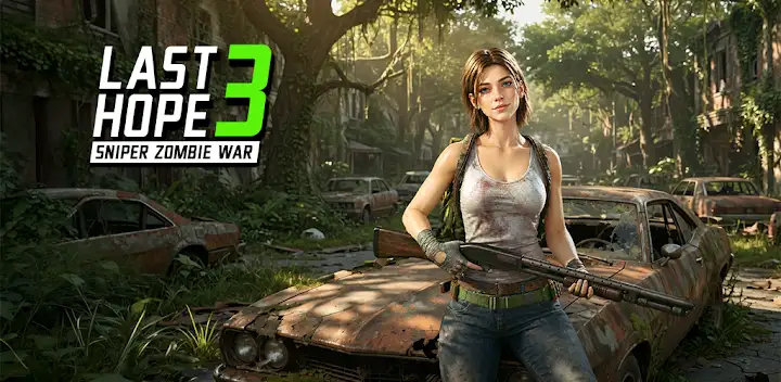 Zombie Sniper War 3 - Fire FPS — Android game banner