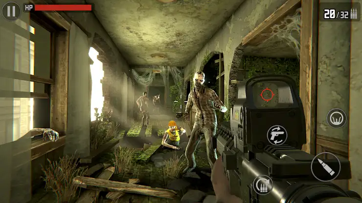 Zombie Sniper War 3 - Fire FPS screenshot 5