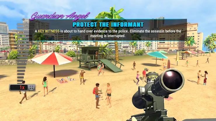 Neon Sniper: FPS Crime Shooter screenshot 4