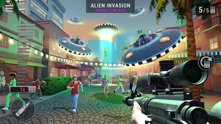 Neon Sniper: FPS Crime Shooter screenshot 6
