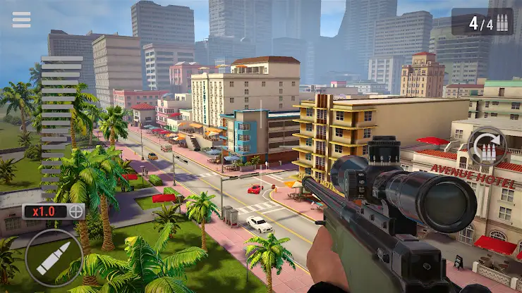 Neon Sniper: FPS Crime Shooter screenshot 1