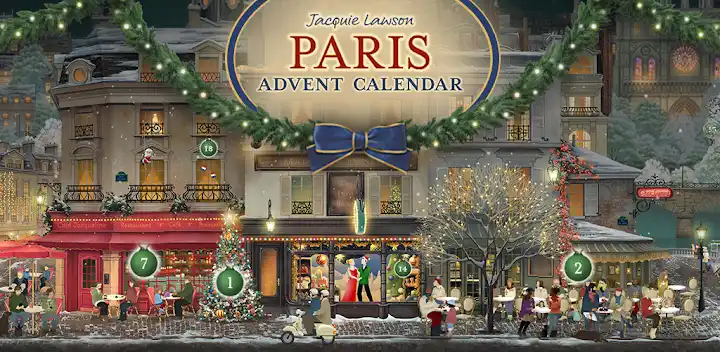 JL Paris Advent Calendar — Android app banner