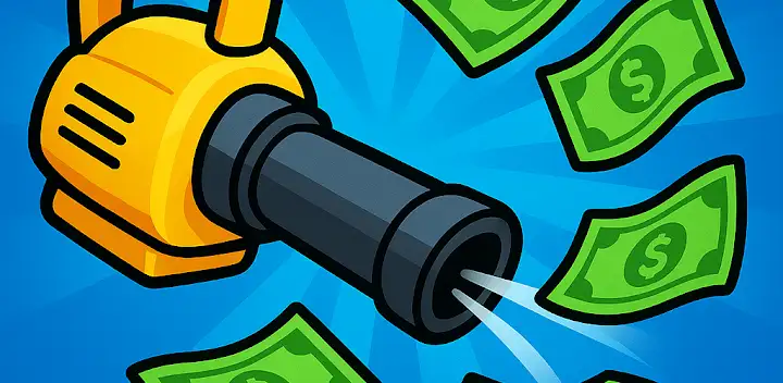 Leaf Blower 3D — Android game banner