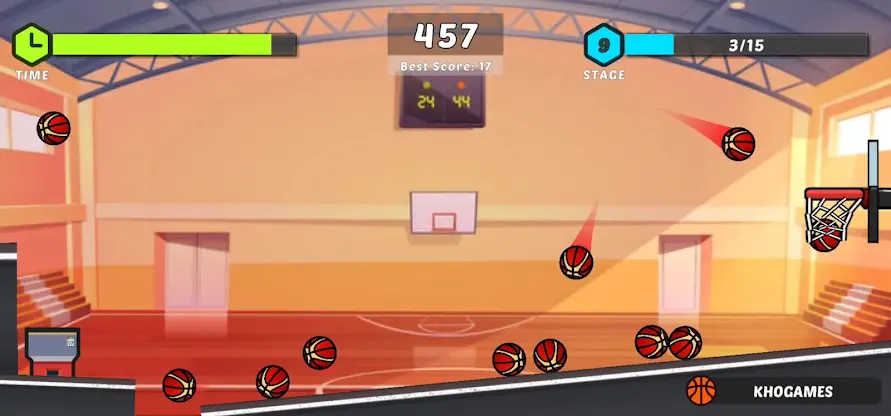 Basketball Time Shots screenshot 3
