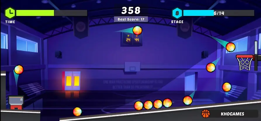 Basketball Time Shots screenshot 5