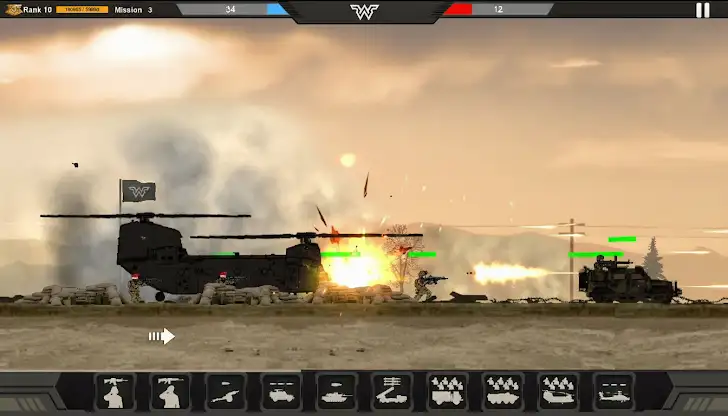 Warzone Commander screenshot 2