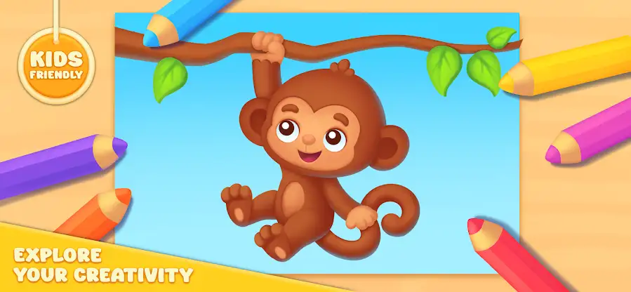 Coloring Book Paint Kids Games screenshot 2