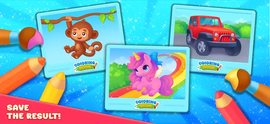 Coloring Book Paint Kids Games screenshot 6