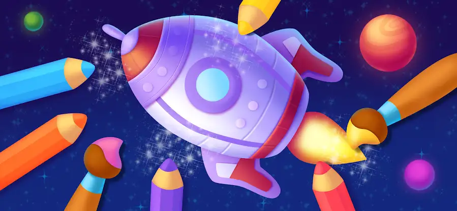 Coloring Book Paint Kids Games screenshot 5