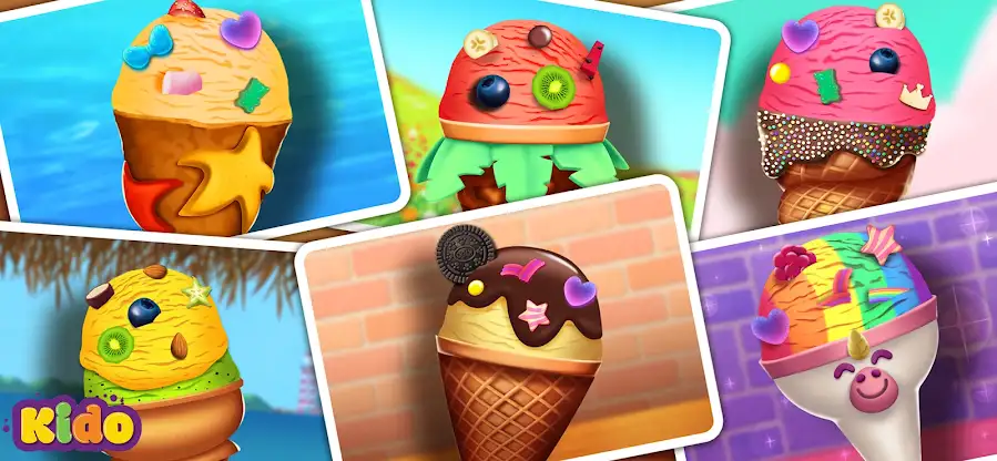 Ice Cream Making Game For Kids screenshot 6