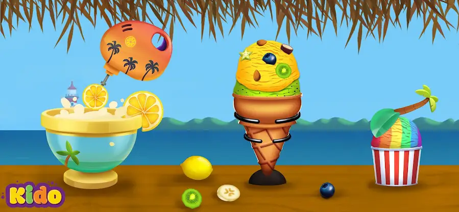 Ice Cream Making Game For Kids screenshot 5