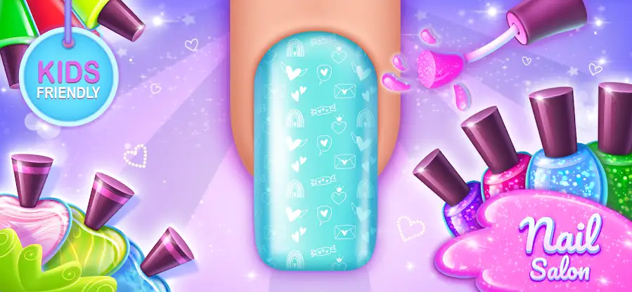 Nail Salon Games For Kids screenshot 2