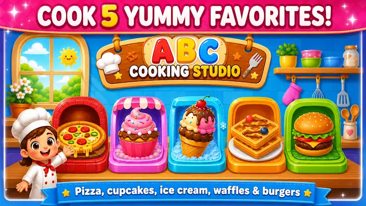 ABC Cooking Studio: Kids Game screenshot 1