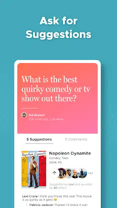 Likewise: Entertainment Picks screenshot 7