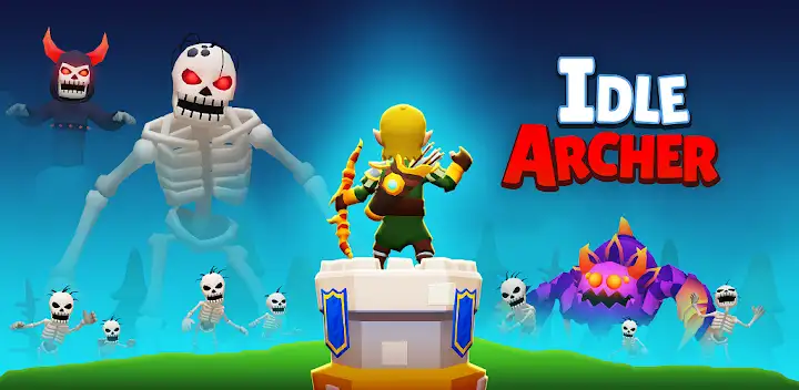 Idle Archer Tower Defense RPG — Android game banner