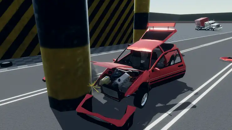 Car Crash Simulator Sandbox 3D screenshot 2