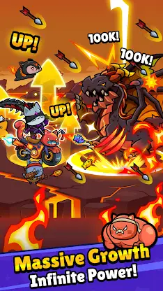 Meow Knights: Idle RPG screenshot 2