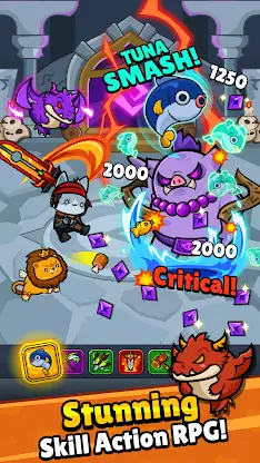 Meow Knights: Idle RPG screenshot 6