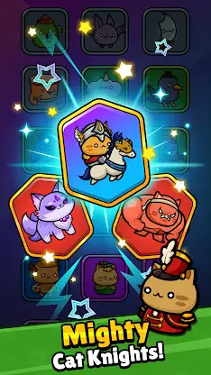Meow Knights: Idle RPG screenshot 5