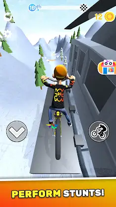 Biker Challenge 3D screenshot 2