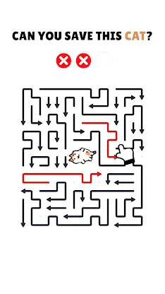 Arrows & Cats: Rescue Puzzle screenshot 5