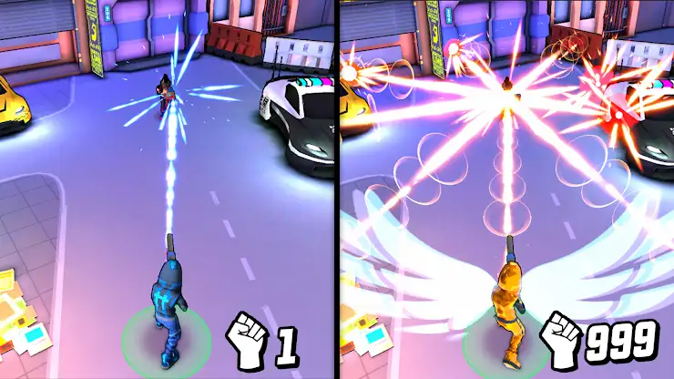 Gridpunk Battle Royale 3v3 PvP screenshot 3