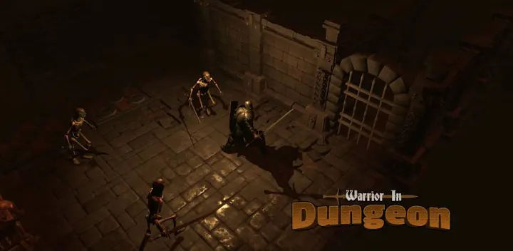 Warrior In Dungeon: Action RPG — Android game banner