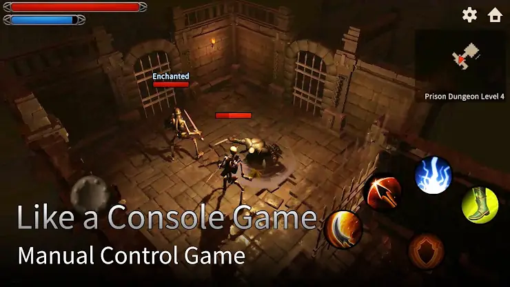 Warrior In Dungeon: Action RPG screenshot 1
