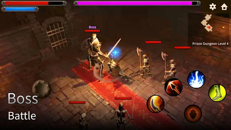 Warrior In Dungeon: Action RPG screenshot 3