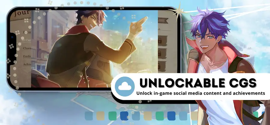 Untold Atlas - anime otome sim screenshot 1