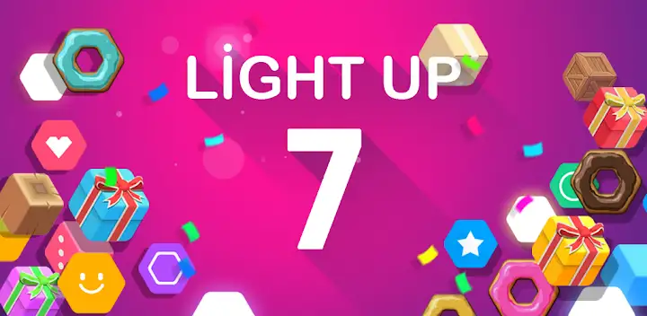 LIGHT UP 7 - Hexa Puzzle — Android game banner