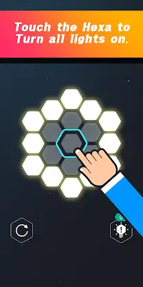 LIGHT UP 7 VIP - Hexa Puzzle screenshot 1