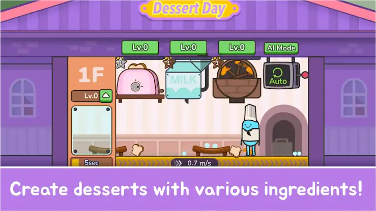 Idle Dessert Tycoon screenshot 1