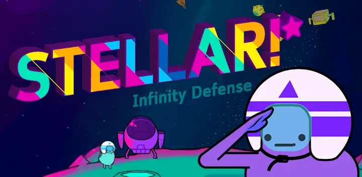 Stellar! - Infinity defense — Android game banner