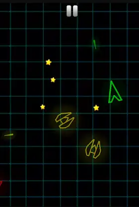 Neon Spaceship screenshot 1