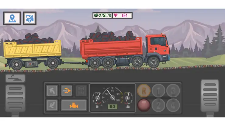 Trucker and Trucks Simulator screenshot 1