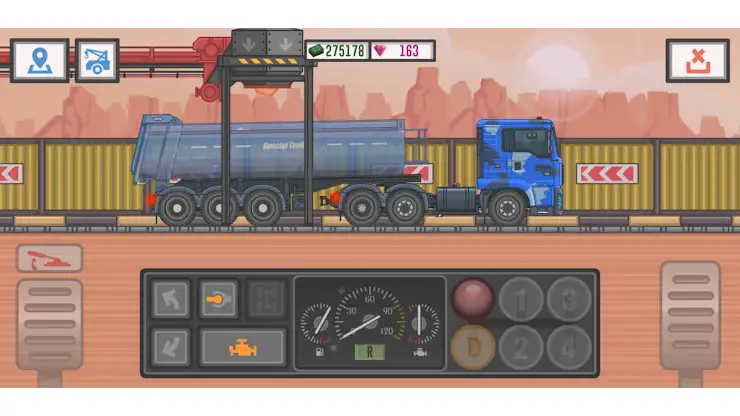 Trucker and Trucks Simulator screenshot 2
