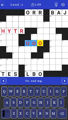 Crossword Puzzle screenshot 2