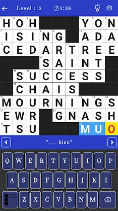 Crossword Puzzle screenshot 1