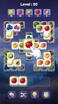 Triple Fruit Tile - Match 3 screenshot 1