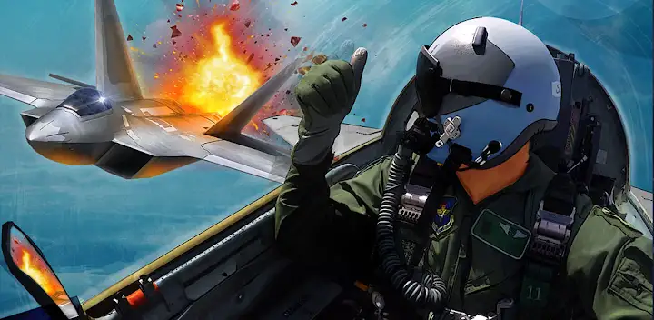 Ace Fighter: Modern Air Combat — Android game banner
