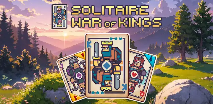 Solitaire War of Kings — Android game banner