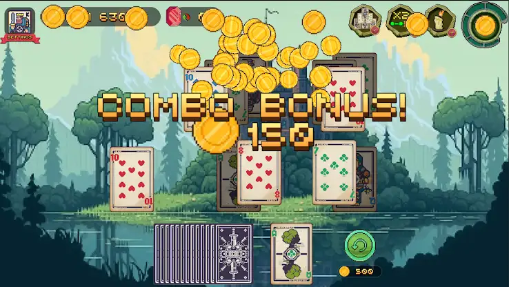 Solitaire War of Kings screenshot 2